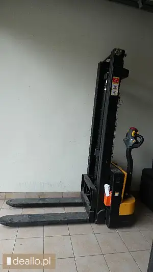 [eLicytacje]  - Wózek widłowy elektryczny Green Cell Cube 12V - HANYSEK.NET